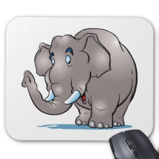 Cute Elephant Mouse Pads
