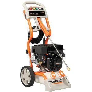 Generac 3100 PSI 2.7 GPM OHV Engine Axial Cam Pump Gas Powered Pressure Washer DISCONTINUED 6024