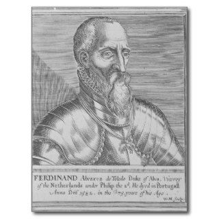 Fernando Alvarez de Toledo, 3rd Duke of Alba Post Cards