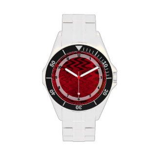 red black abstract background wrist watches