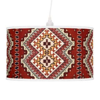 Native American Southwest Navajo Aztec Mexican Rug Lamp