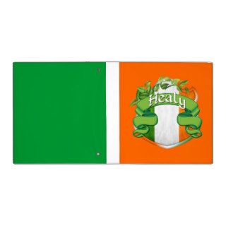 Healy Irish Shield 3 Ring Binder
