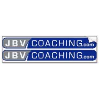 jbv coaching top tube logos blue bumper sticker