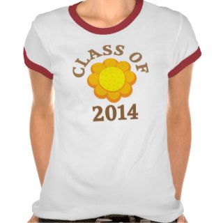 Class of 2014 Sunflower T Shirt