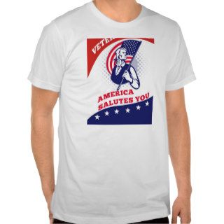 American Patriot Veterans Day Poster Greeting Card T shirt