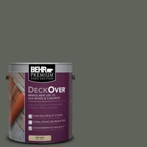 BEHR Premium DeckOver 1 gal. #SC 131 Pewter Wood and Concrete Paint 500001