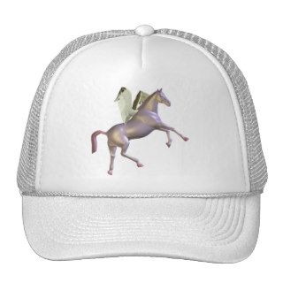 Purple Rearing Pegasus Hat