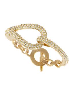 Crystal Loop Toggle Bracelet