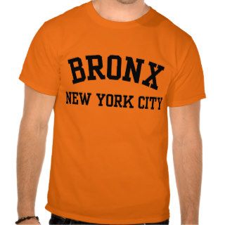 Bronx New York City Tee Shirts
