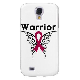 Multiple Myeloma Warrior Tribal Butterfly Samsung Galaxy S4 Case