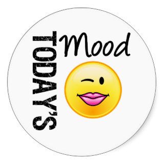 Today's Mood Emoticon Flirty Stickers