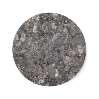 Image of Ground with Stones Round Sticker