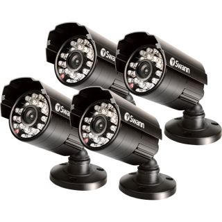 Swann Communications PRO 530 Compact Outdoor Security Camera 4 Pack   Model