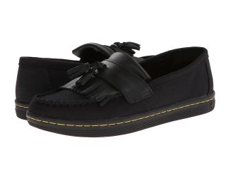 Dr. Martens Fitzrovia Tassle Loafer Womens Slip on Shoes (Black)
