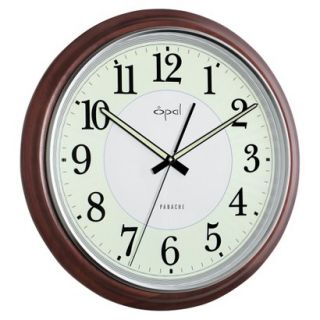Opal Wooden Clock with Very High Luminous Dial