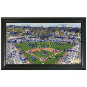 Los Angeles Dodgers Highland Mint 2014 Signature Stadium Print