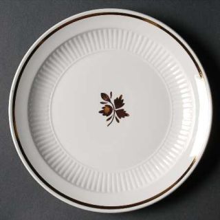 Adams China Tea Leaf Copper Salad Plate, Fine China Dinnerware   Empress,Copper