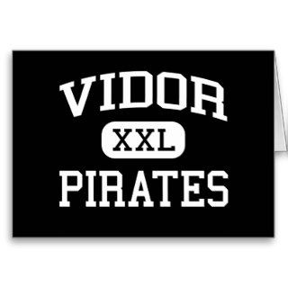 Vidor   Pirates   Vidor High School   Vidor Texas Greeting Card