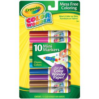 Crayola Color Wonder Mini Markers 10/Pkg  Crayola Markers & Paint