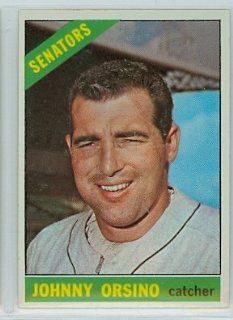 1966 Topps Baseball 77 Johnny Orsino Senators Near Mint Sports Collectibles