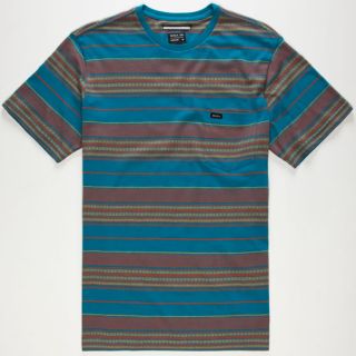 Canyon Mens Pocket Tee Blue In Sizes Large, Xx Large, Small, X Large, Medi
