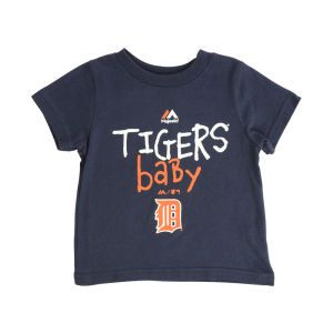 Detroit Tigers Majestic MLB Infant Born Into This T Shirt
