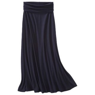 Merona Womens Convertible Knit Maxi Skirt   Xavier Navy   XL