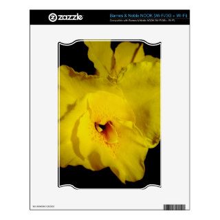 Yellow Cannas Canna Lilies Flower Photo NOOK Decal