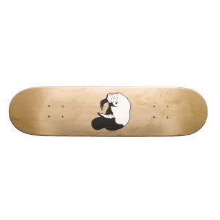 Black Manatee Skate Board Decks