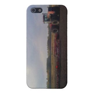 Tractor resting after tilling iPhone 5 cover