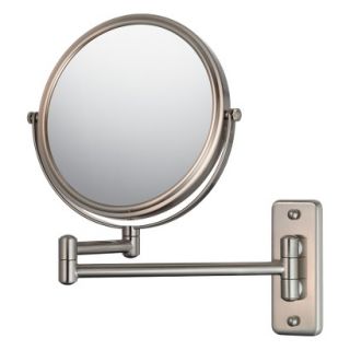 7 3/4 Vanity Mirror Double Arm Wall Mirror 7.75 Brushed Nickel
