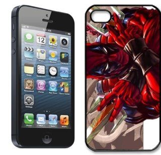 Deadpool Movie Hero Coolest iPhone 5 / 5S Cases   iPhone 5 / 5S Phone Cases Cover NT1002 Cell Phones & Accessories
