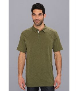 ExOfficio ExO JavaTech Polo S/S Shirt Mens Short Sleeve Knit (Green)