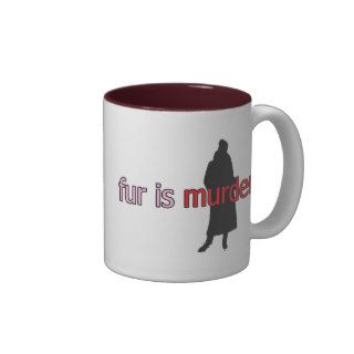 Fur is Murder Mugs