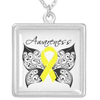 Testicular Cancer Awareness Tattoo Butterfly Jewelry