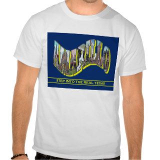 Amarillo, TX Vintage Scenic Letters T Shirt