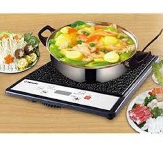 TATUNG 1500W Induction Cooker TICT 1502MW, Black (Cooking Pot included) Appliances