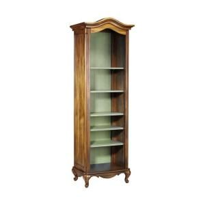 Home Decorators Collection Provence Chestnut Green 72 in. H 6 Open Shelf Single Bookcase 0505500610