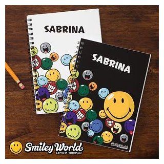 Kids Personalized Smiley Face Mini Notebooks  