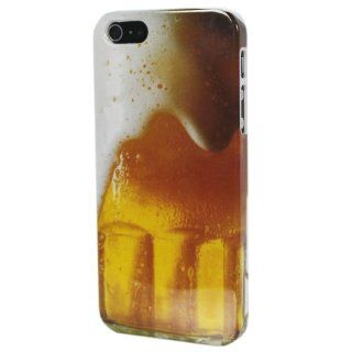Nice Smell Draft Cup Beer Back Hard PC Skins Cover Shell Case for Apple iPhone 5 Cell Phones & Accessories