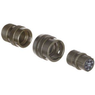 Amphenol Industrial PT06A 10 6S Circular Connector Socket, General Duty, Non Environmental, Bayonet Coupling, Solder Termination, Straight Plug, 10 6 Insert Arrangement, 10 Shell Size, 6 Contacts Electronic Component Miniature Cylindrical Connectors Indu