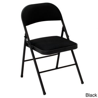 Cosco Fabric Seat Folding Chairs (set Of 4)