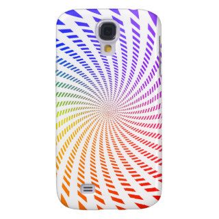 Colorful Spiral Design Samsung Galaxy S4 Cover