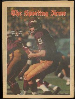 SPORTING NEWS Redskins Sonny Jurgensen Olympics Bobby Orr 11/2 1968 Entertainment Collectibles