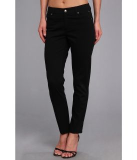 Christin Michaels Cropped Taylor Womens Casual Pants (Black)