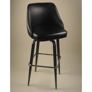 Alston Bucket 30 Swivel Bar Stool with Cushion 4212/30 Seat Color Black