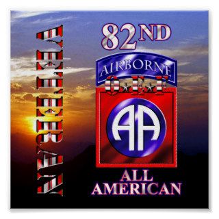 82nd Airborne Division OEF Veteran Poster