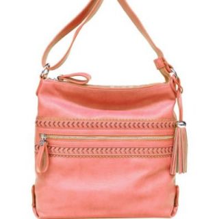 Jessica Simpson Sophia Cross Body Bag,Coral,One Size Shoes