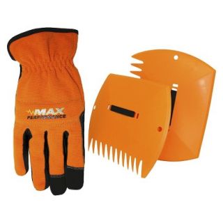 Lawn Claws and Mens Spandex Back Padded Palm Gloves