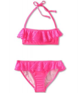 Seafolly Kids Roller Girl Mini Tube Bikini Girls Swimwear Sets (Pink)